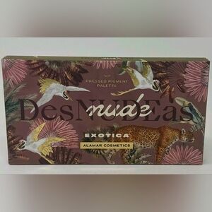 Alamar DesNUDEas Exotica Pressed Pigment Eyeshadow Palette Jungle Theme NIB